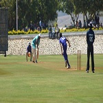 Batsman Playing Ball